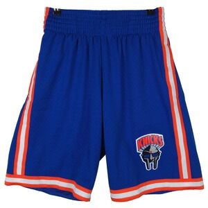 MF Doom New York Knicks Mitchell & Ness NBA Small Jersey Shorts Blue NWT